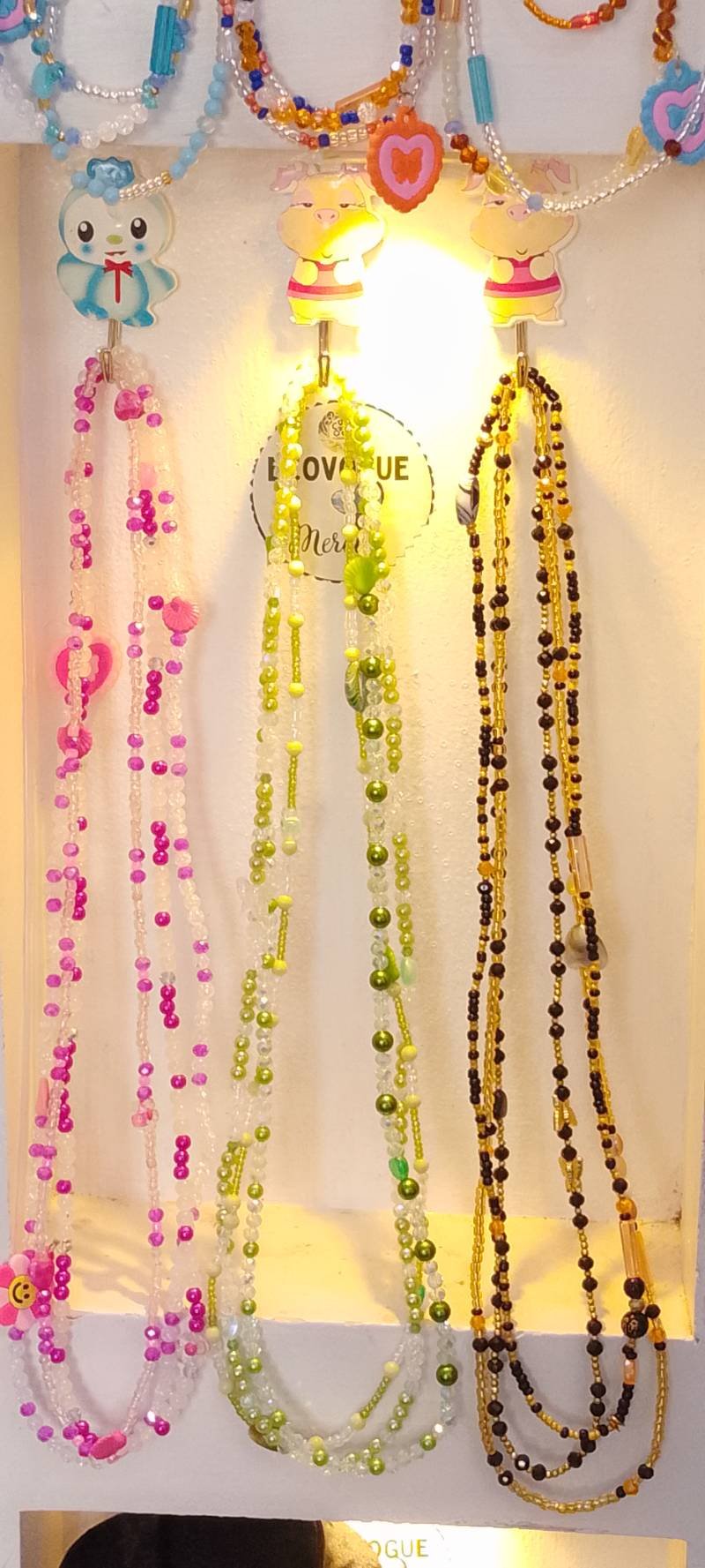 PERLES DE TAILLE LUMINEUSES 3 EN 1