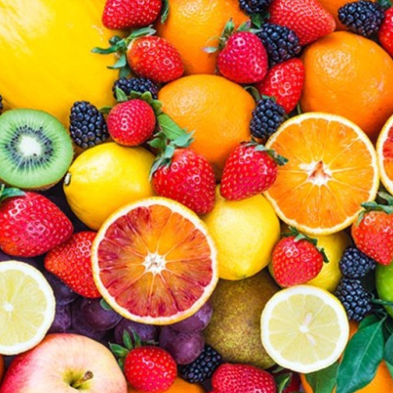 4kg de fruits mûrs