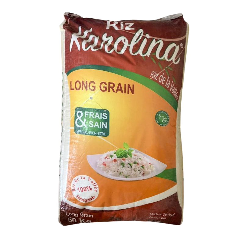Riz Karolina long grain 50 kg