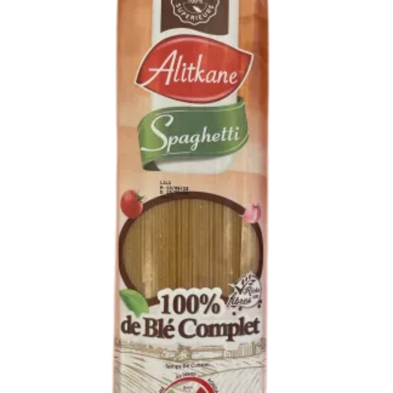Pates complètes (spaghetti) Alitkane