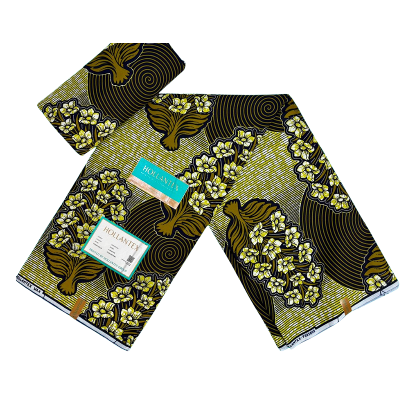 Tissus Wax Fleur de Sagesse