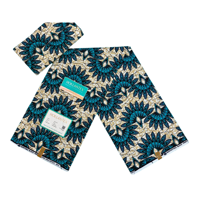 Tissus Wax Rosace Impériale