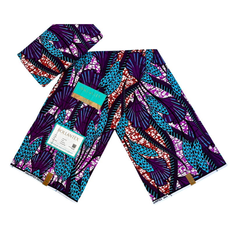 Tissus Wax Feuilles d’Alliance