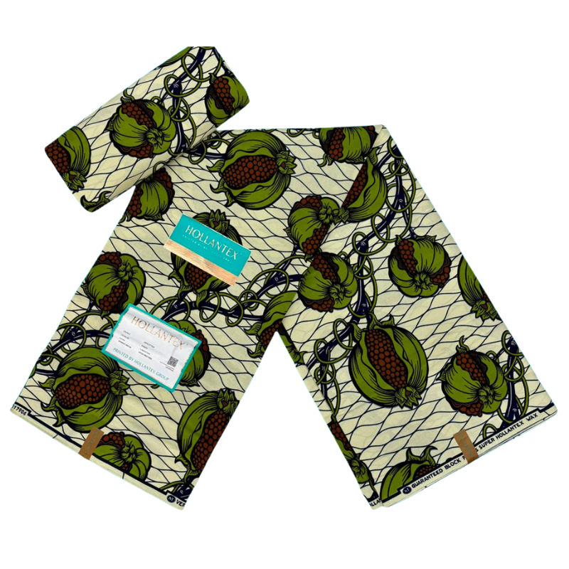 Tissus Wax Grenade Sacrée