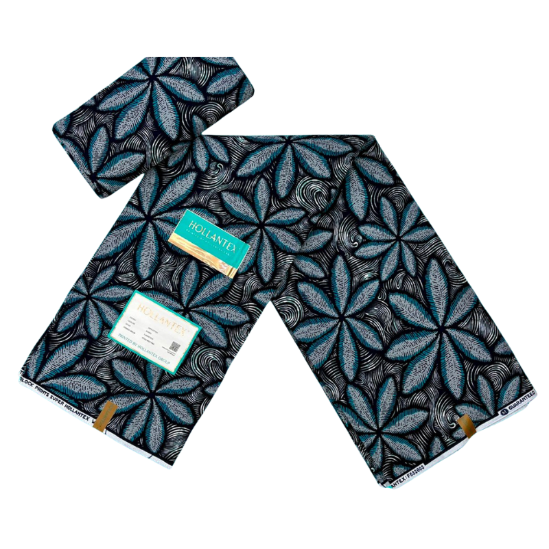 Tissus Wax Feuilles d’Ombre