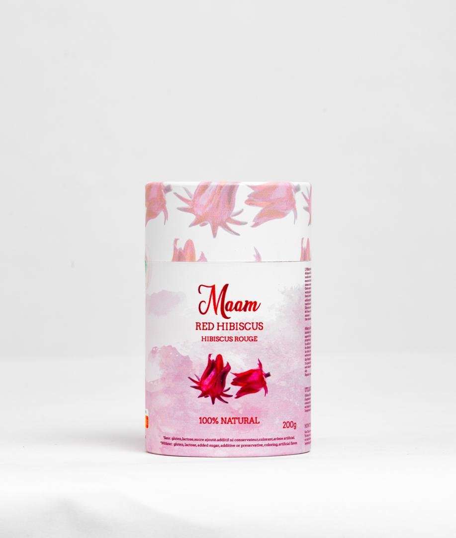 Maam red hibiscus
