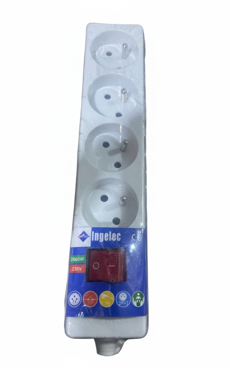 Rallonge ingelec 4 prises