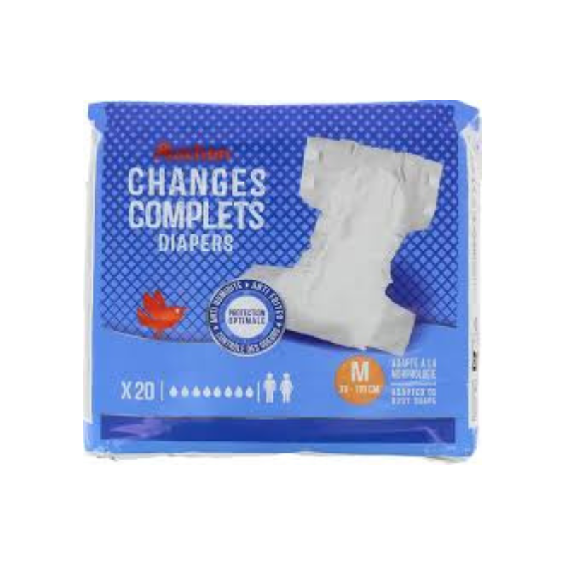 Change complets diapers 1pack 20 pieces