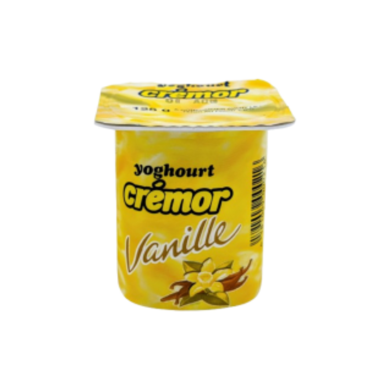 Cremor yaourt vanille pot de 125g