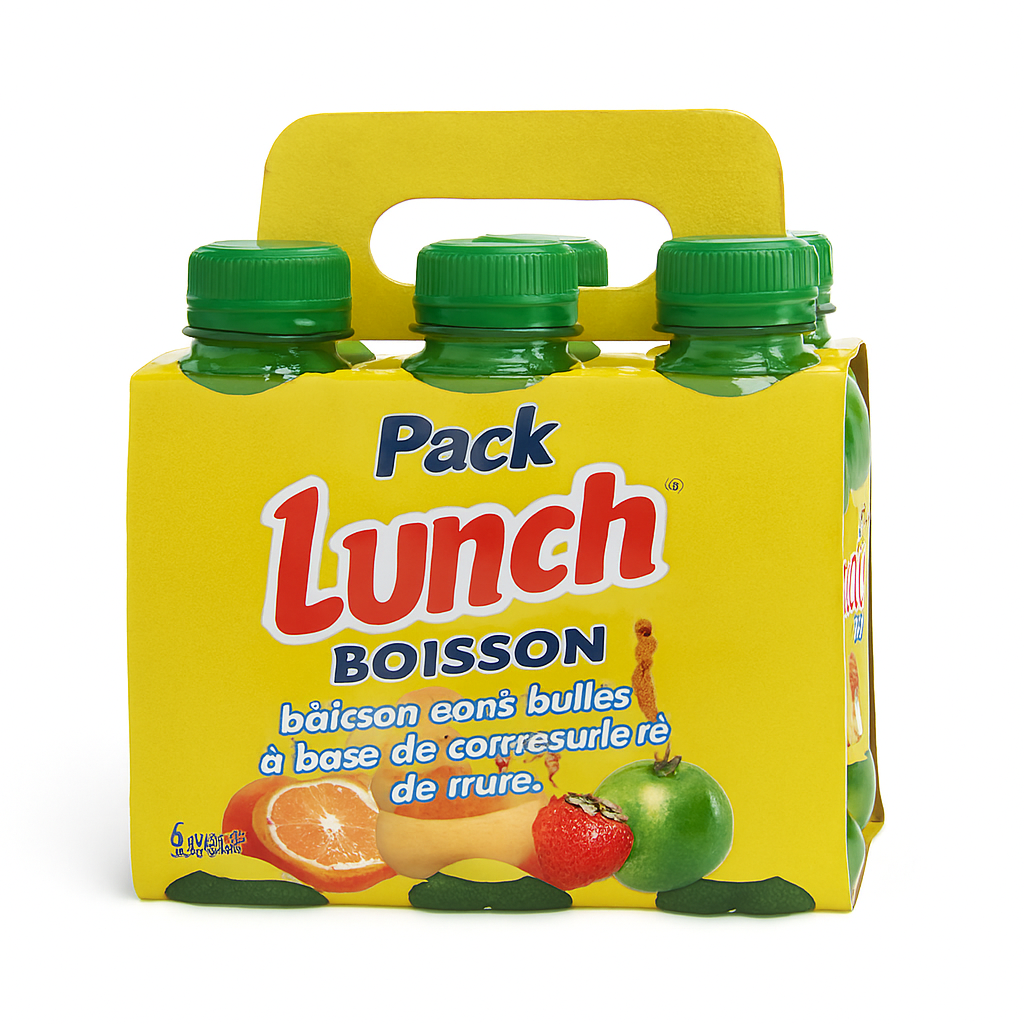 Boisson Pack Lunch GM (6 Pieces)