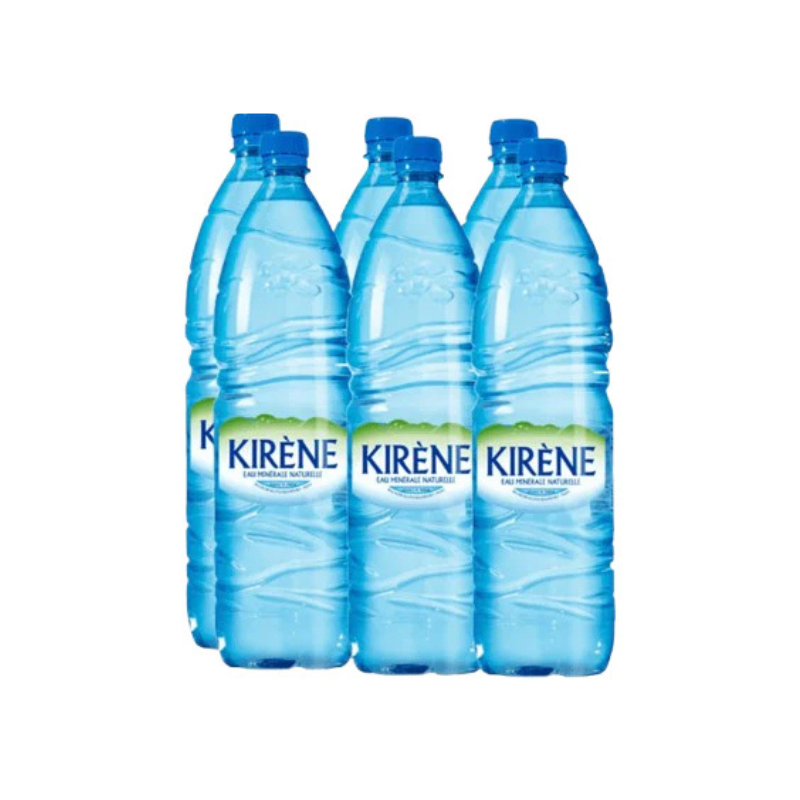 Eau minérale Kirène paquet de 6 bouteilles
