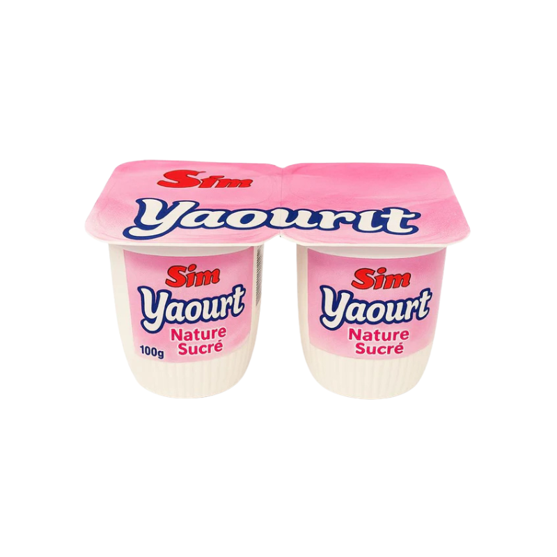 Yaourt SIM Nature sucré Lot de 2