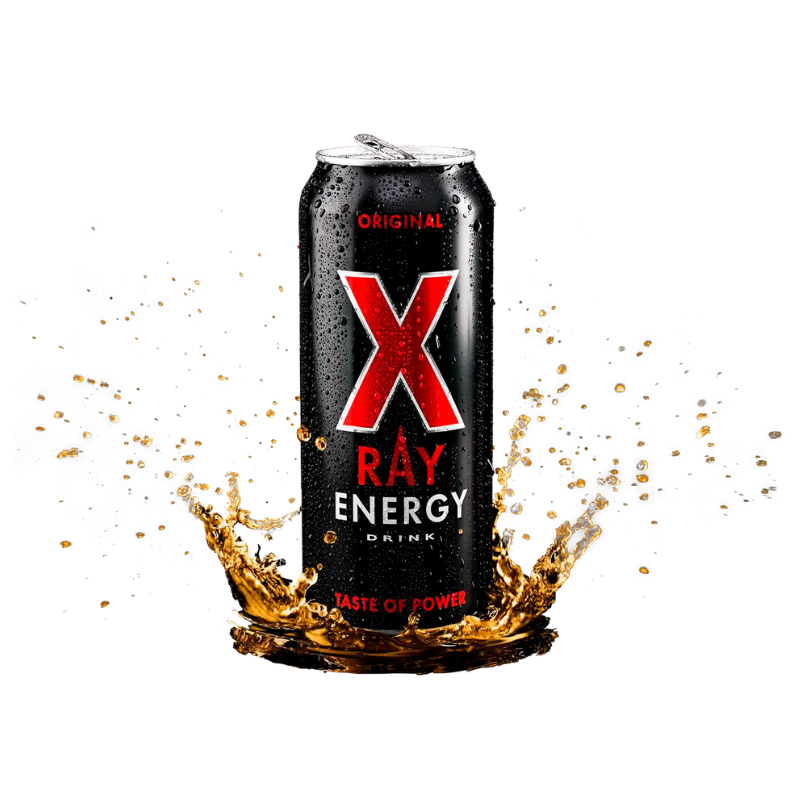 Boisson énergétique X RAY ENERGY vue 2