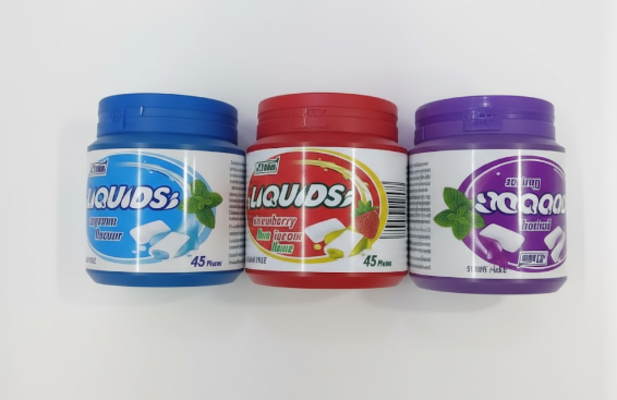 Chewing gum LIQUIDS vue 2