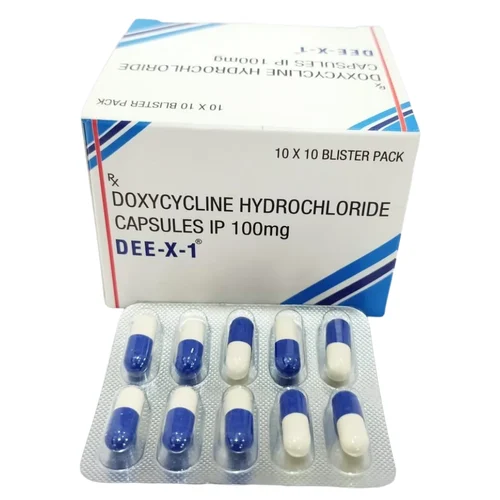 DOXYCYCLIN CREAT 100MG GELU BL10 CH — vue 1