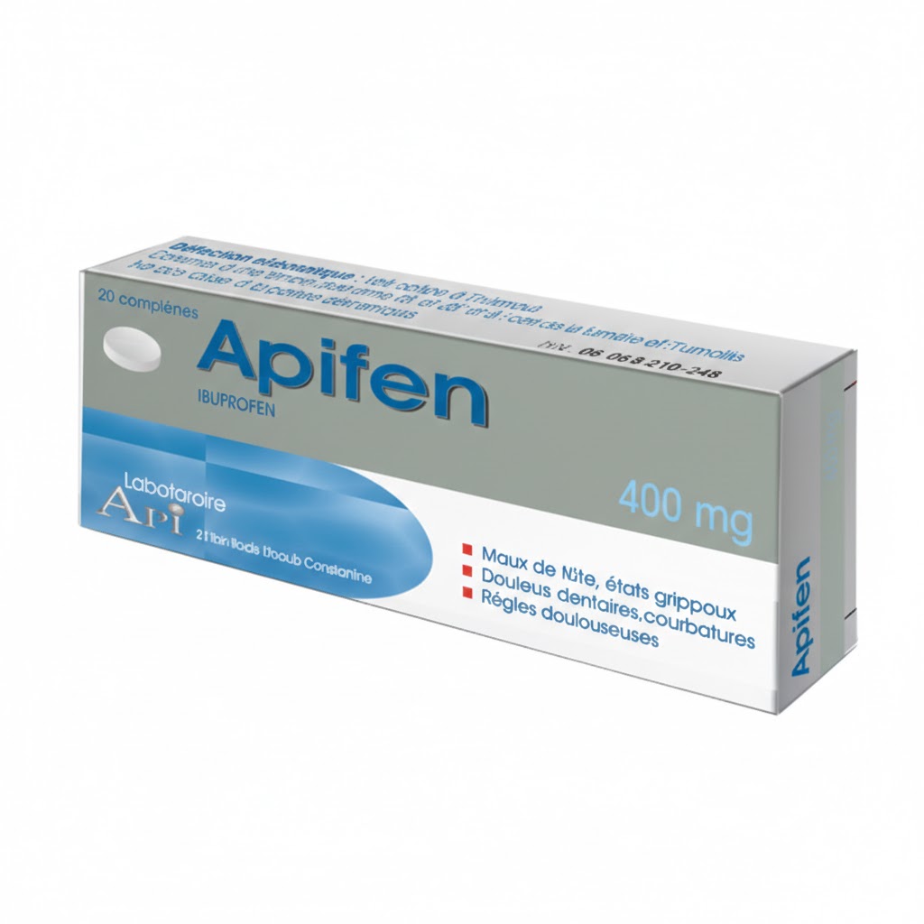 APIFEN 400MG CPR B/30 — vue 1