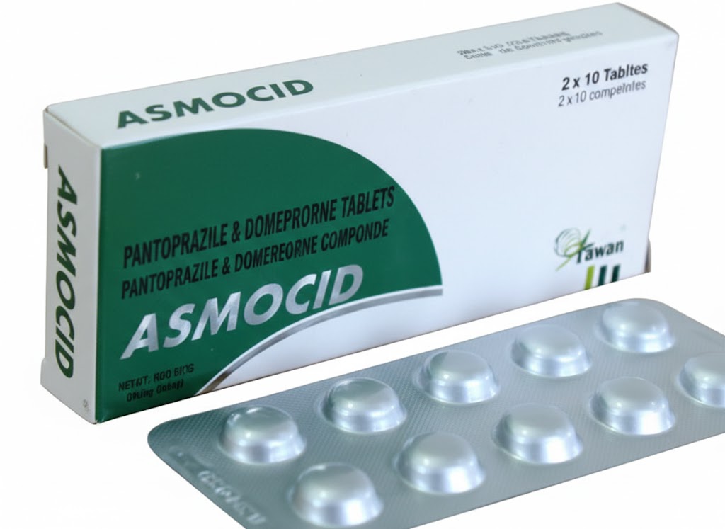 ASMOCID 40MG CPR PELL GASTRO RESIST — vue 1
