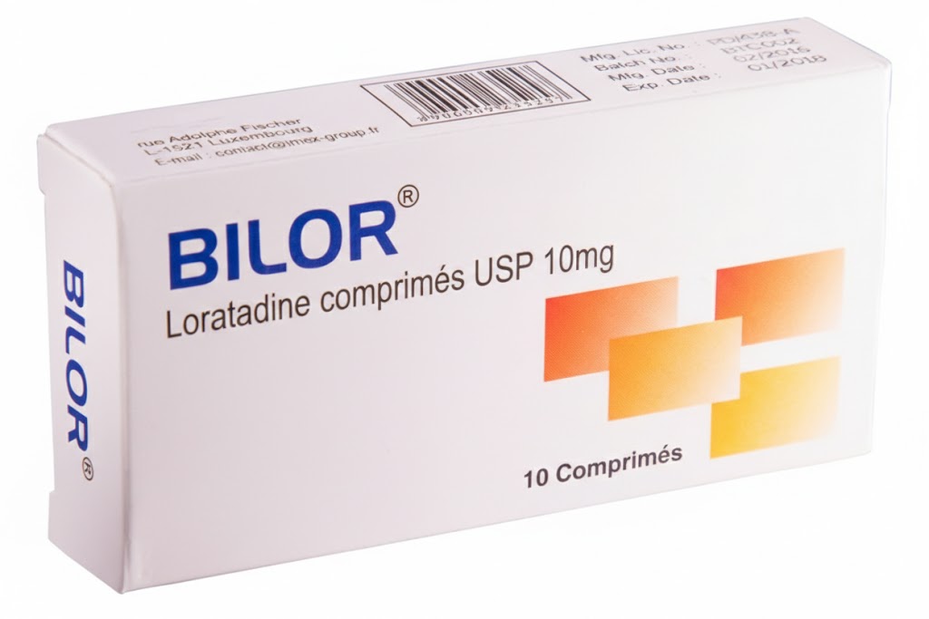 BILOR 10MG CP BT 10 — vue 1