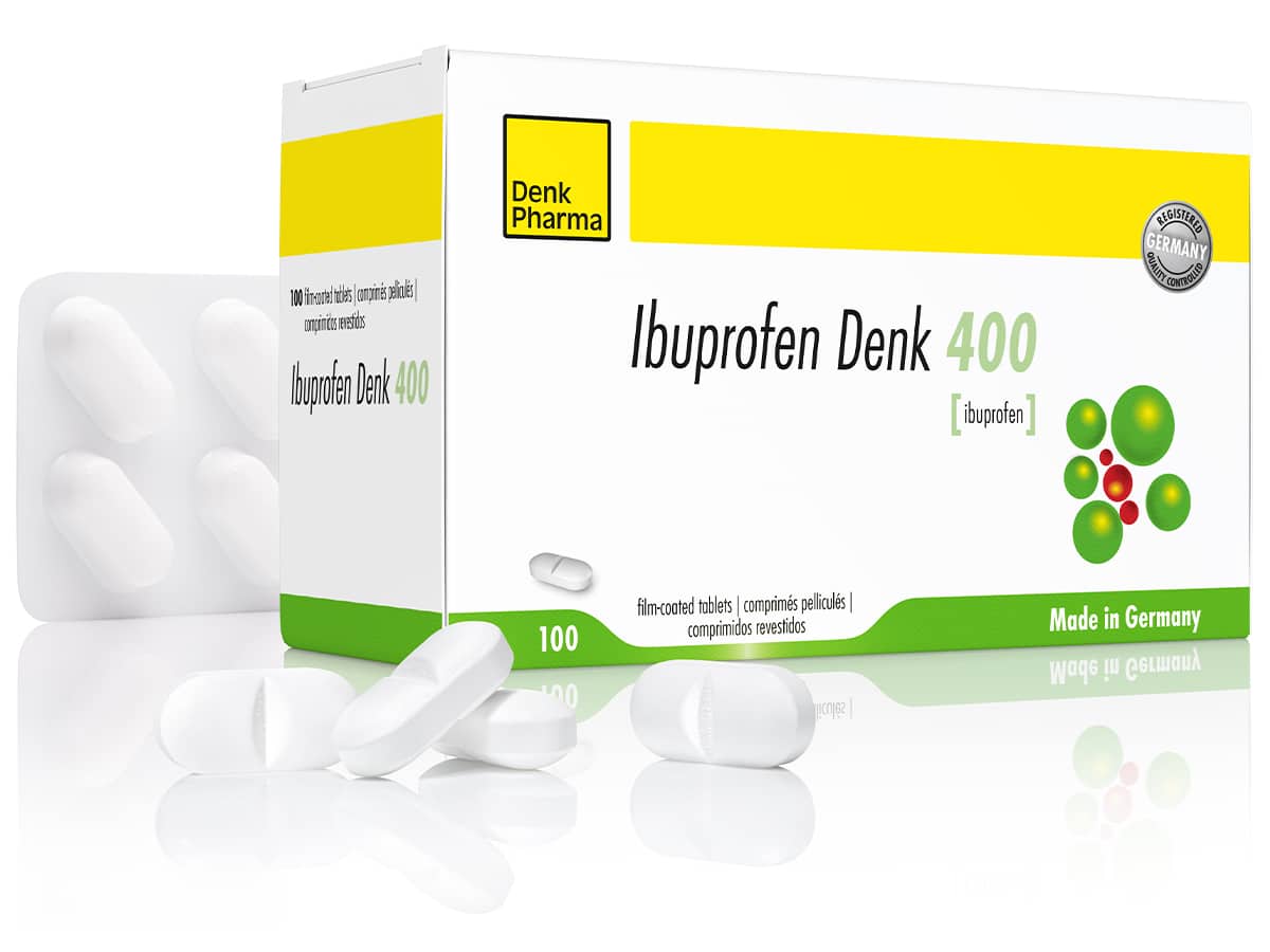 IBUPROFENE DENK 400MG CPR B/100 — vue 1