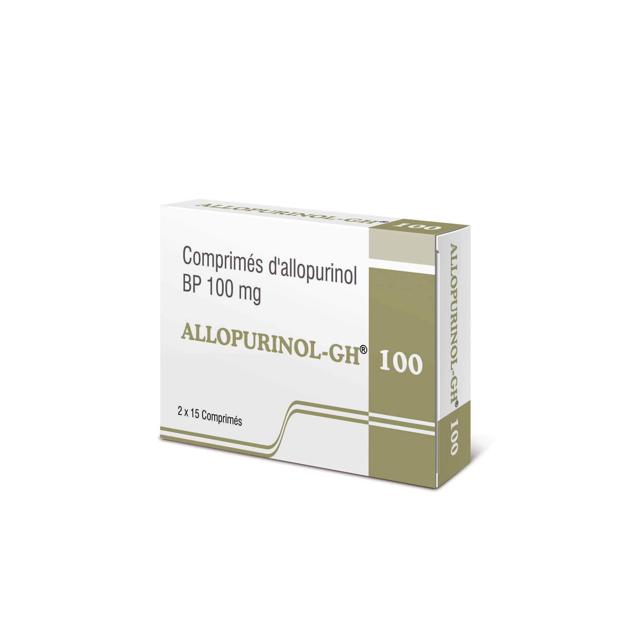 ALLOPURINOL GH 100MG CPR B/30 — vue 1
