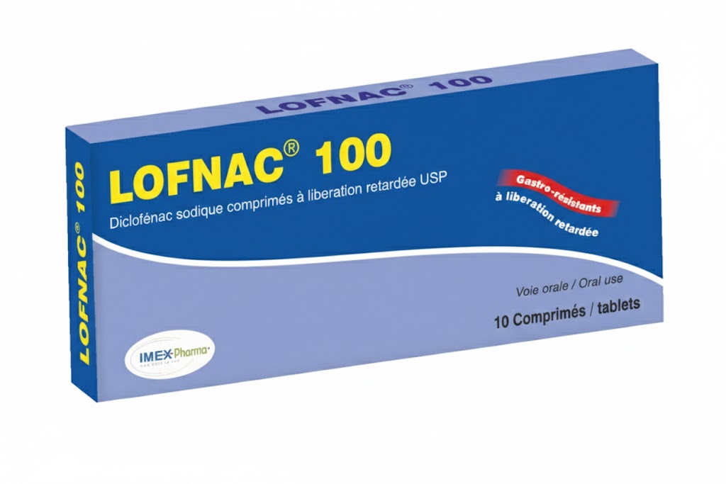 LOFNAC 100MG CPR B/10 — vue 1