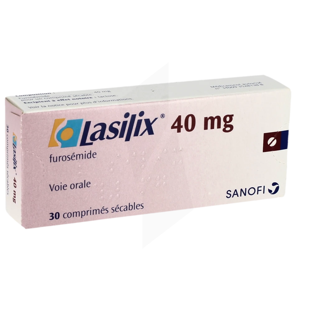 LASILIX 40MG CPR B/30 — vue 1