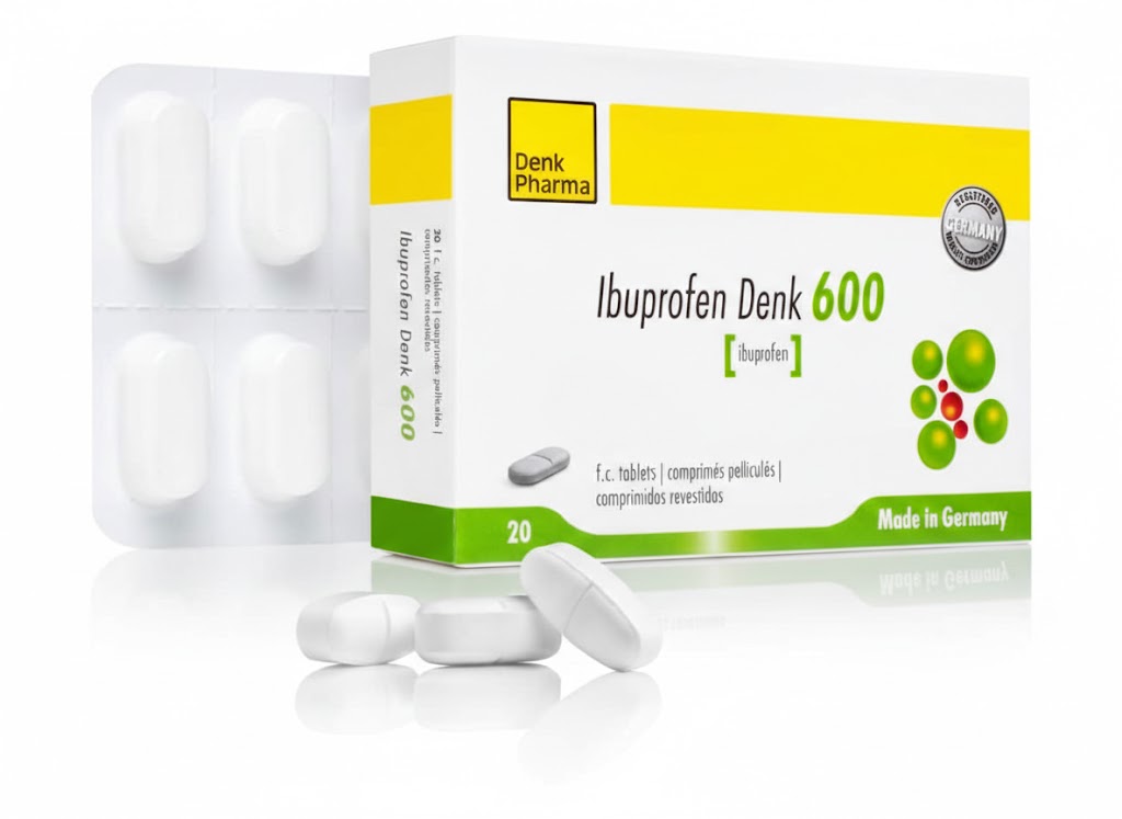 IBUPROFEN DENK 600 CP B/20 — vue 1