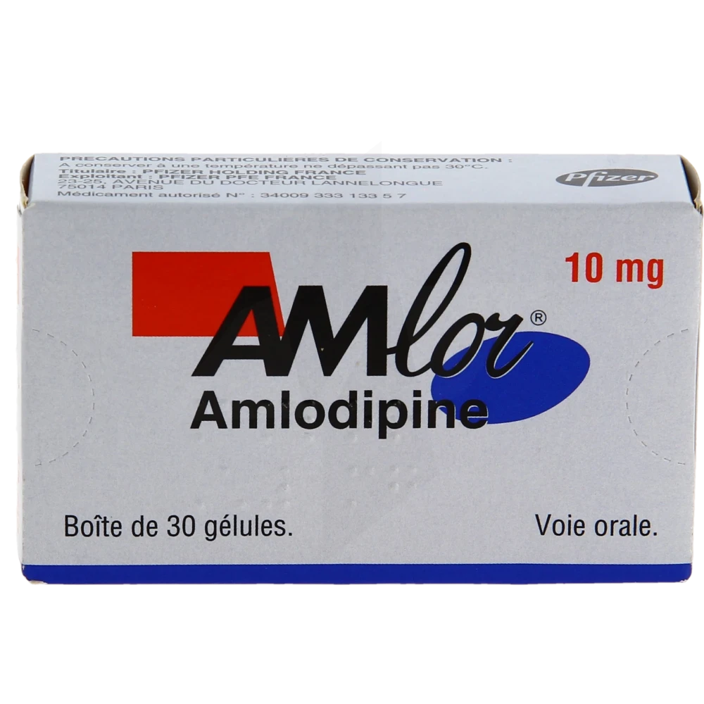 AMLODIPINE GH 10MG CP B/28 — vue 1
