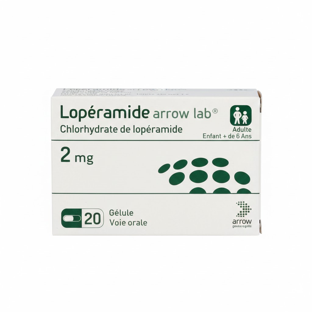 LOPERAMIDE ARROW 2MG GEL B/20 — vue 1