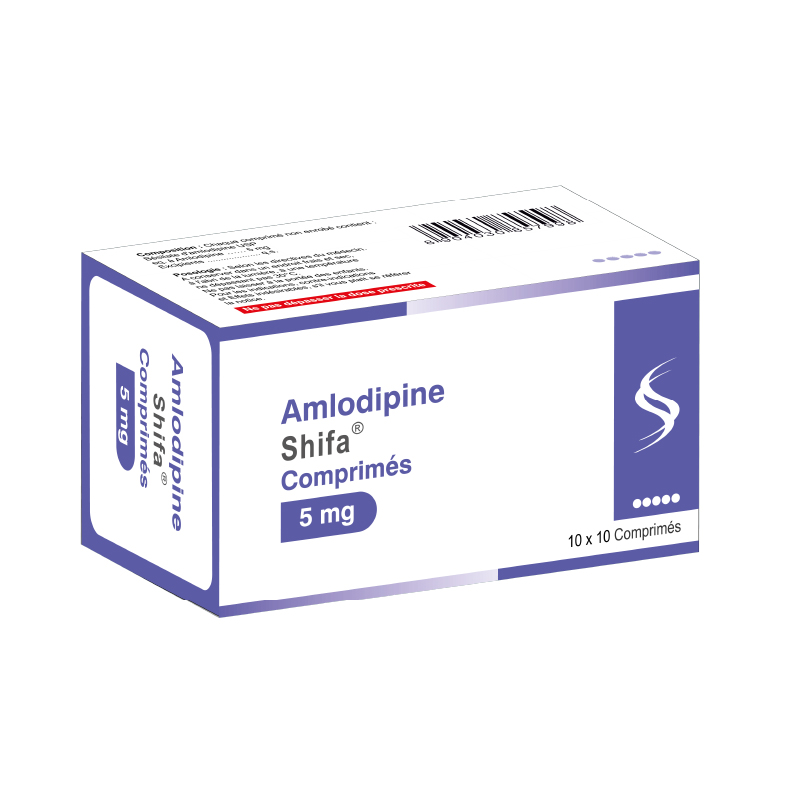 AMLODIPINE GH 5MG CPR B/100 — vue 1