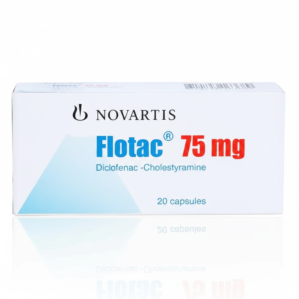 FLOTAC 75MG CP BT 20 — vue 1