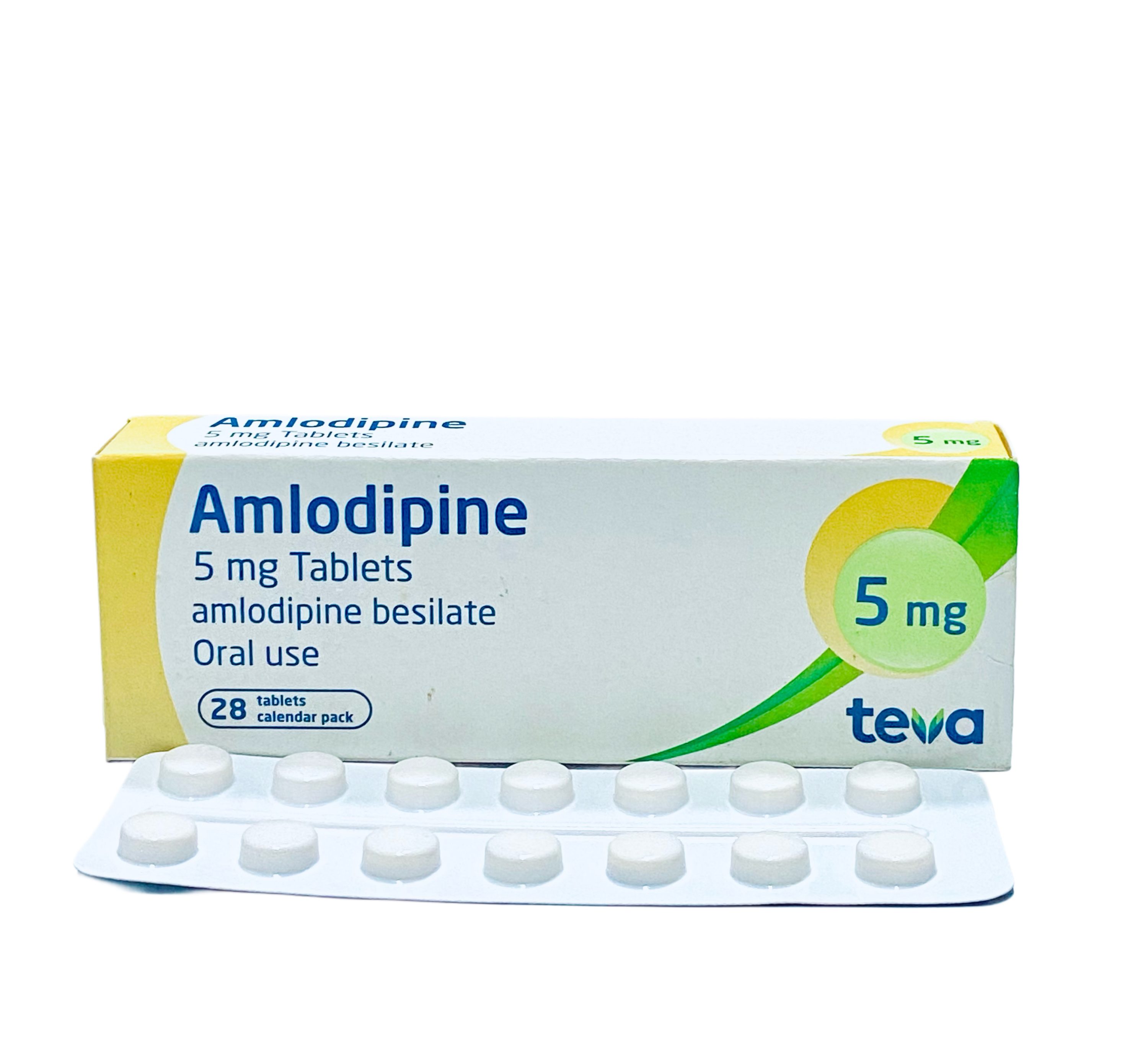 AMLODIPINE GH 5MG CPR B/28 — vue 1