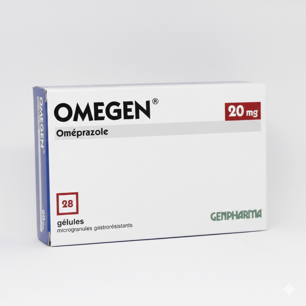 OMEGEN 20MG GELU B/28 — vue 1