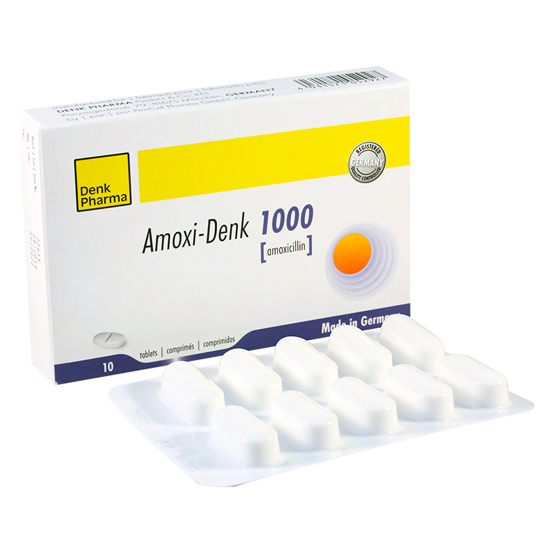 AMOXI DENK 1G B/10 — vue 1