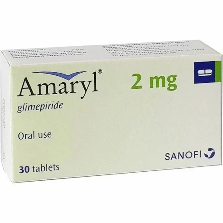 AMARYL M 2MG/500MG CP BT 30 — vue 1