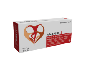 AMAPINE 5MG B/30 COMP — vue 1