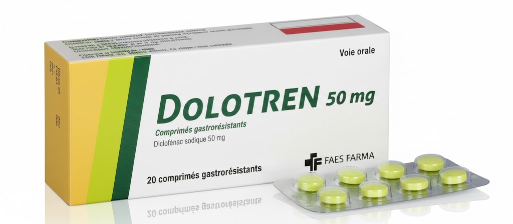 DOLOTREN 50MG CPR BTE 20 — vue 1