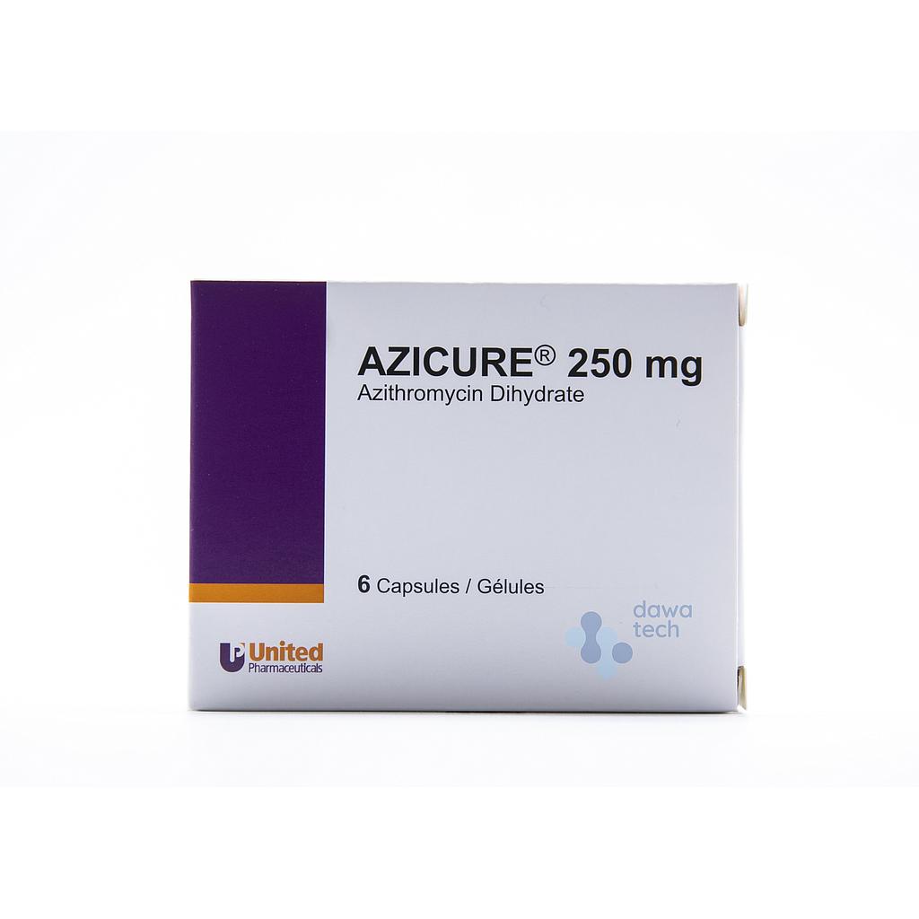 AZICURE CPR 250MG BT6 — vue 1