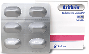 AZITHRIN GELU 250MG BT6 — vue 1