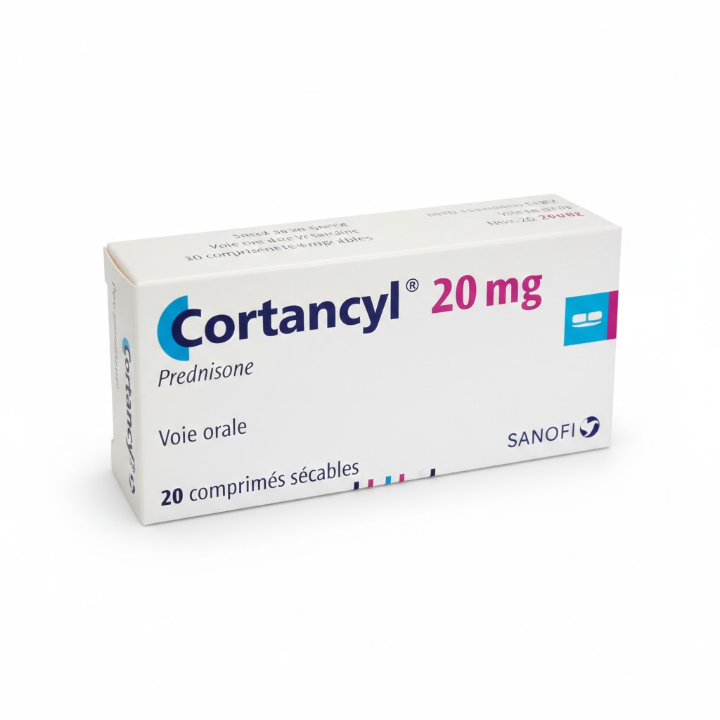 CORTANCYL 20MG CP BT 20 — vue 1