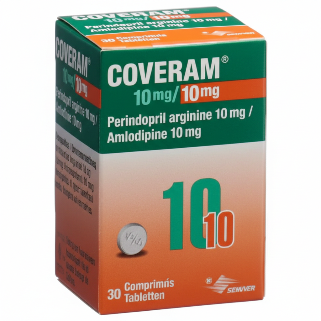 COVERAM 10MG/10MG CP BT 30 — vue 1