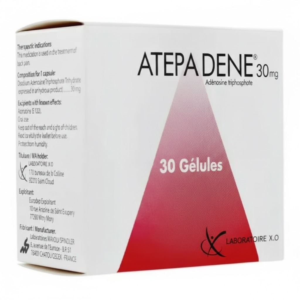ATEPADENE 30MG GELU BT 30 - Vue 1