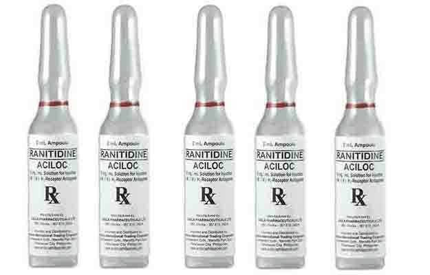 ACILOC 25MG/ML AMP 2ML BT5 AZANTAC — vue 1