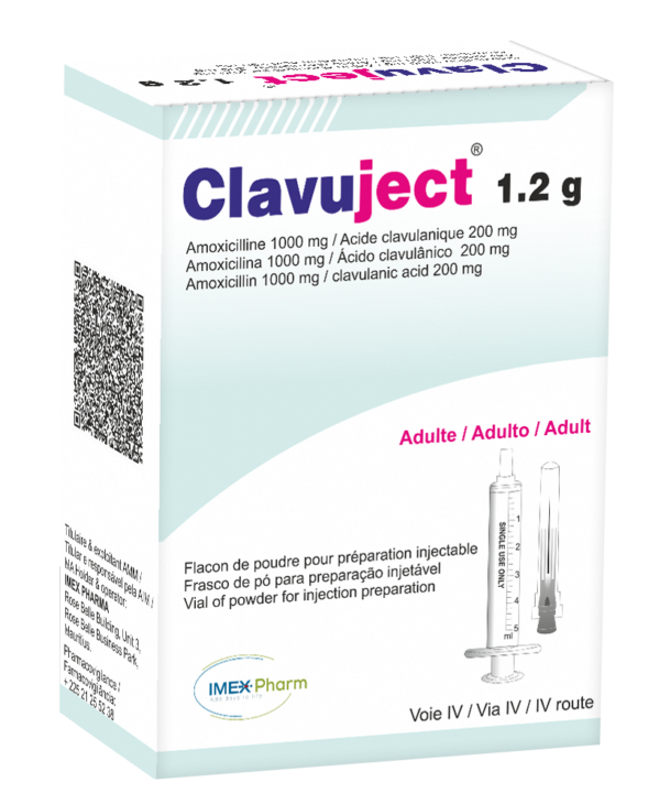 CLAVUJECT 1,2G INJ BT1 — vue 1