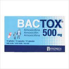 BACTOX 500MG GELULE BT 12 — vue 1