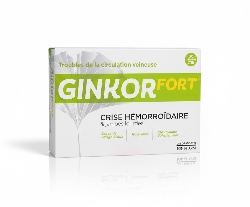 GINKOR FORT GELULE BT 30 — vue 1