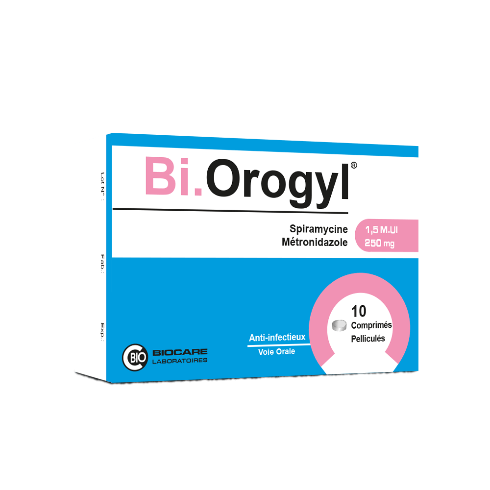 BI ORAGIN 1MUI5/250MG BT/15 — vue 1