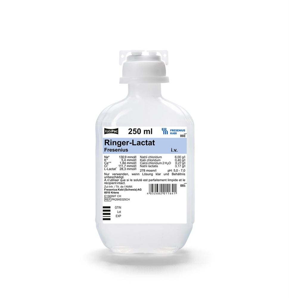 RINGER LACTATE SOL PERF — vue 1