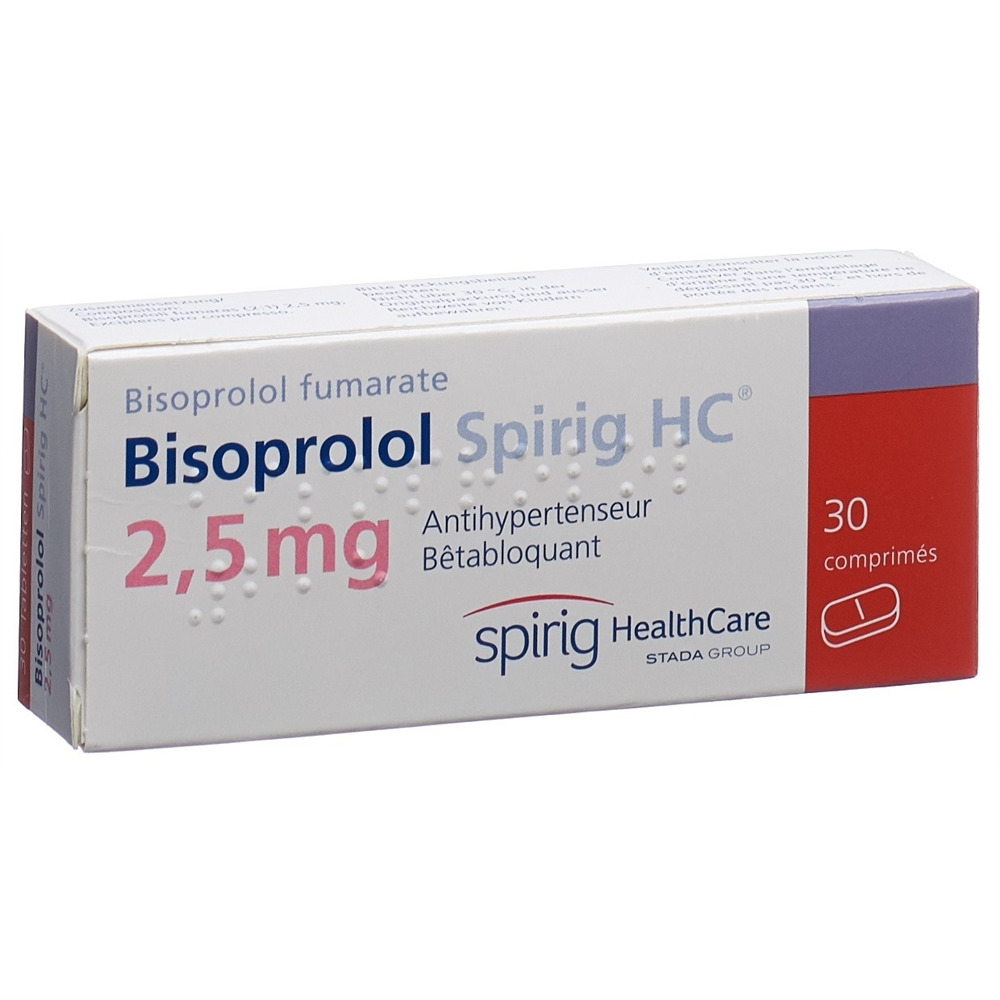 BISOPROLOL GH 2,5MG CPR B/30 — vue 1