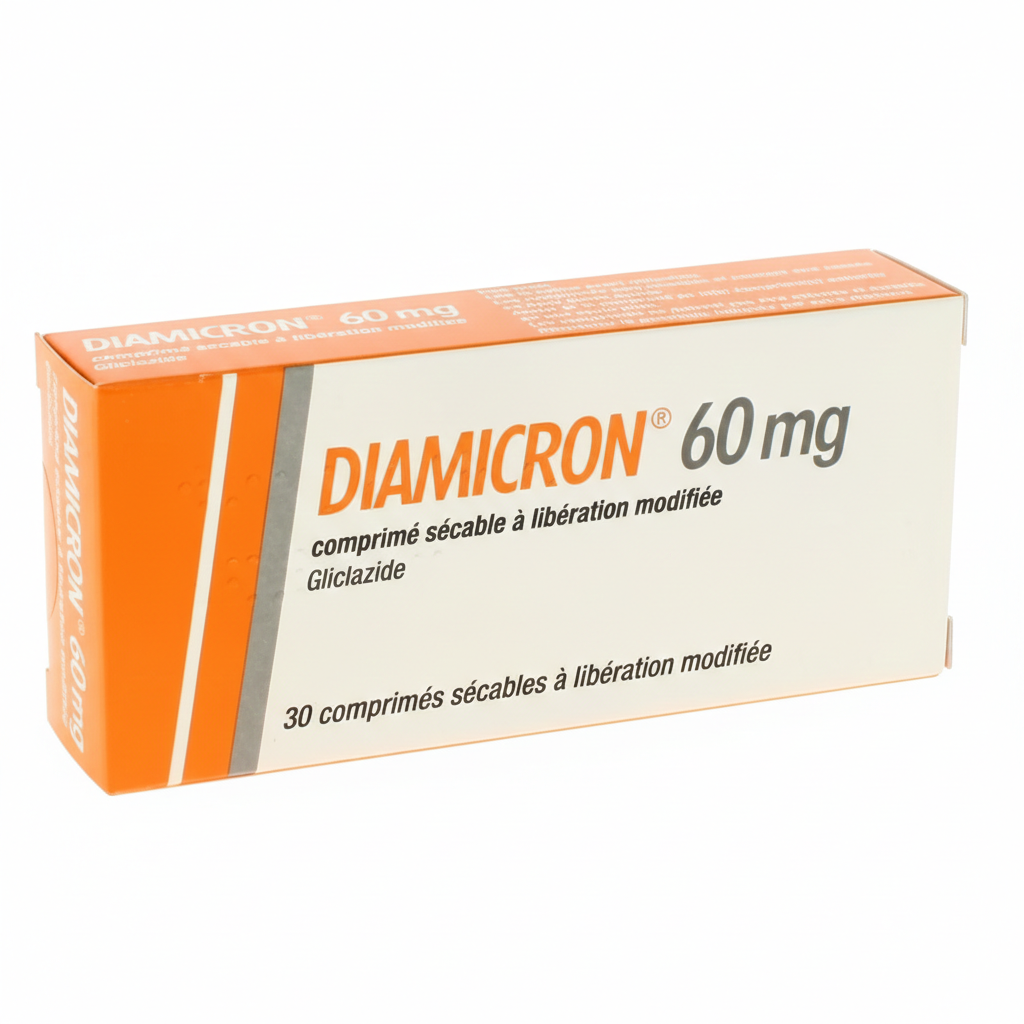 DIAMICRON 60MG BT 30 CP — vue 1